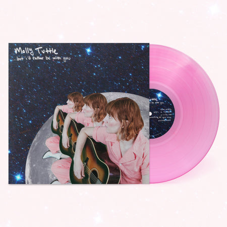 BUT I D RATHER BE WITH YOU/VINYLE ROSE TRANSLUCIDE - Front Cover