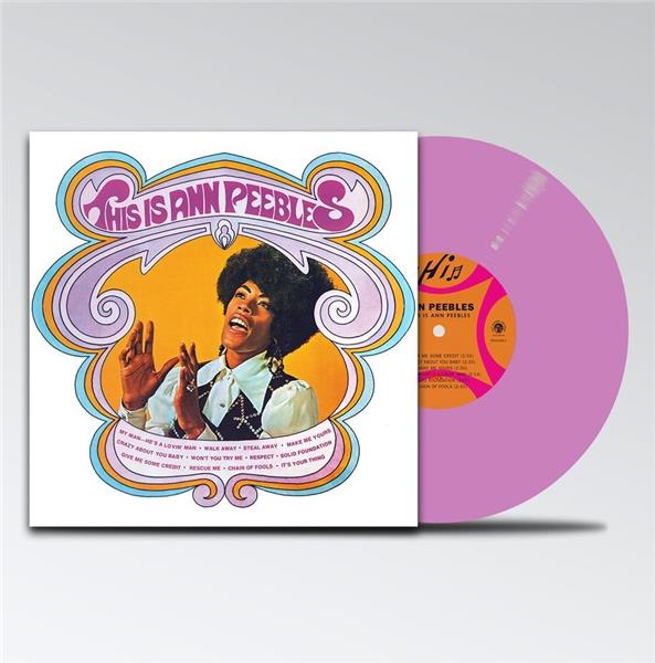 This Is Ann Peebles Vinyle Violet - Front Cover
