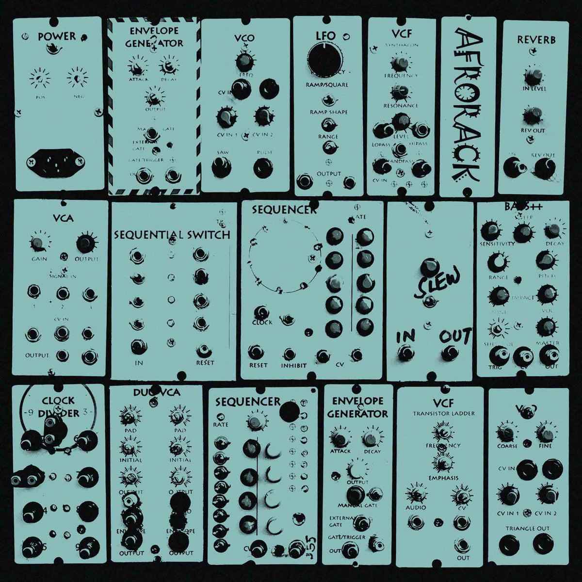 The Afrorack - Front Cover