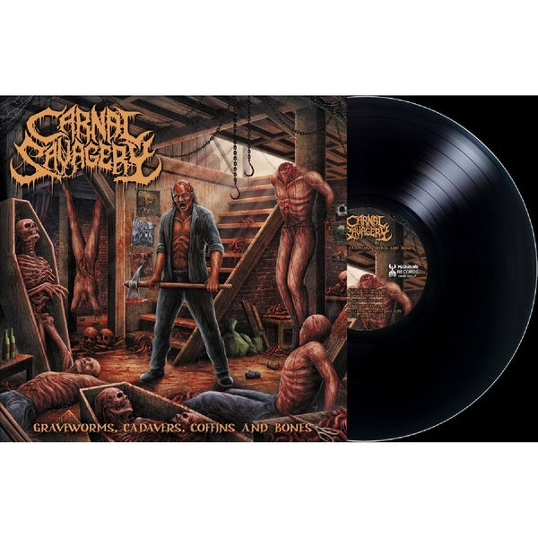 Graveworms, Cadavers, Coffins And Bones - Front Cover