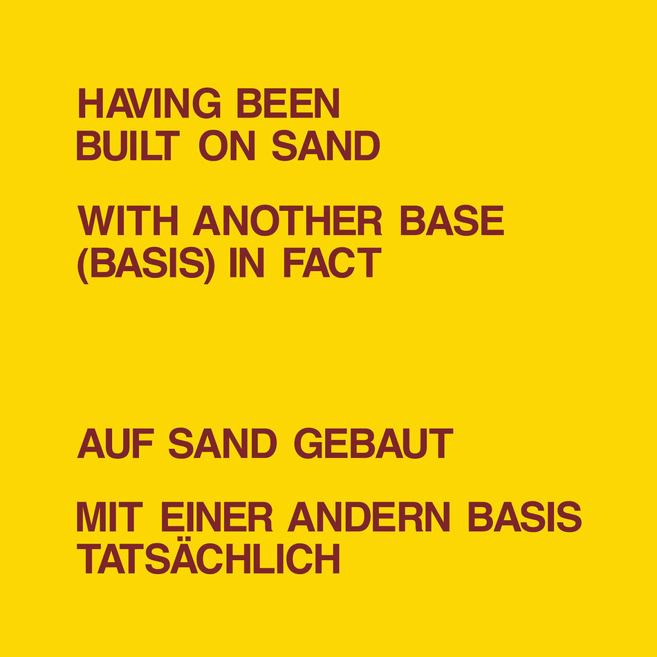 Having Been Built On Sand - Front Cover