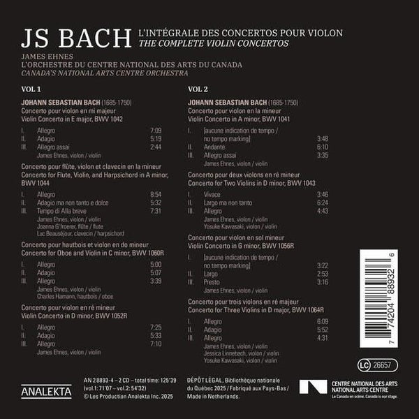 Complete Violin Concertos - Front Cover