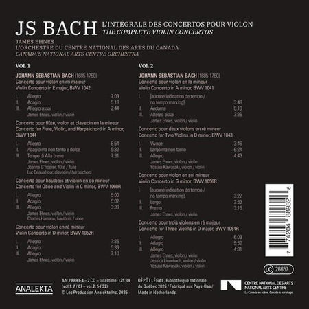 Complete Violin Concertos - Front Cover