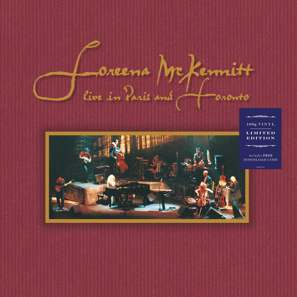 Live In Paris Toronto - Front Cover
