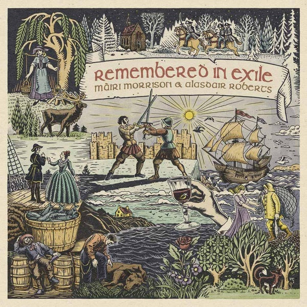 Remembered In Exile : Songs And Ballads From Nova Scotia - Front Cover