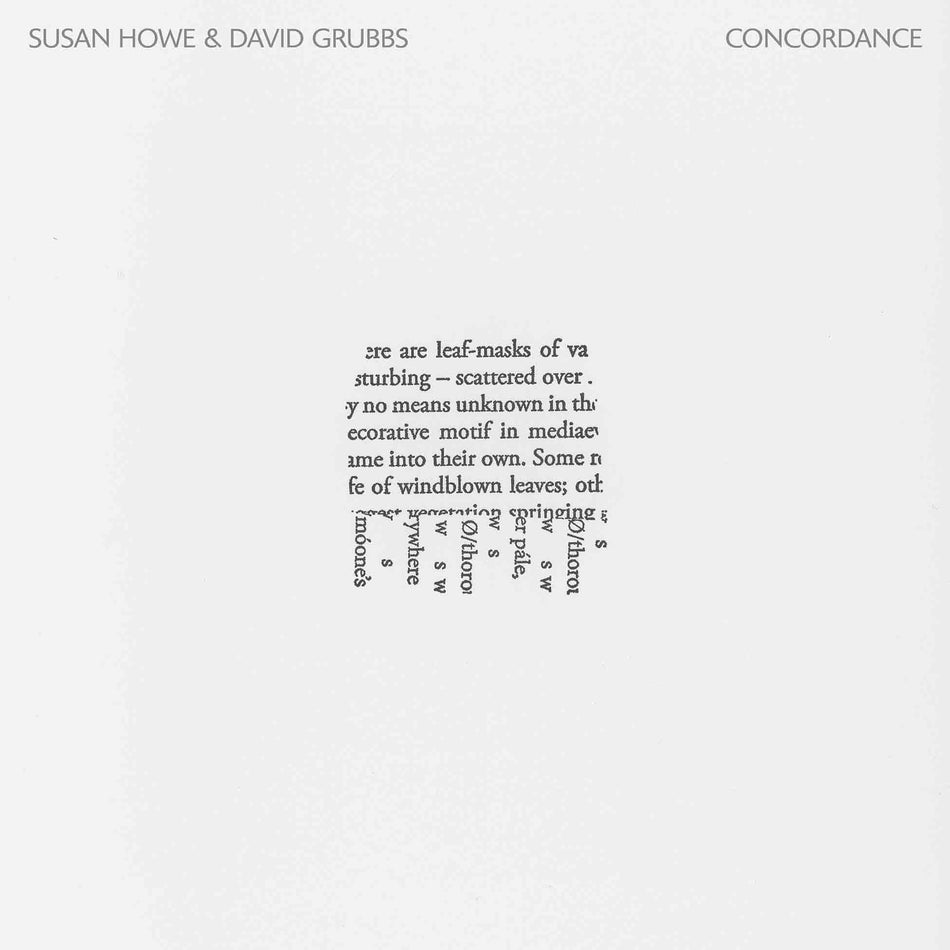 Concordance - Front Cover