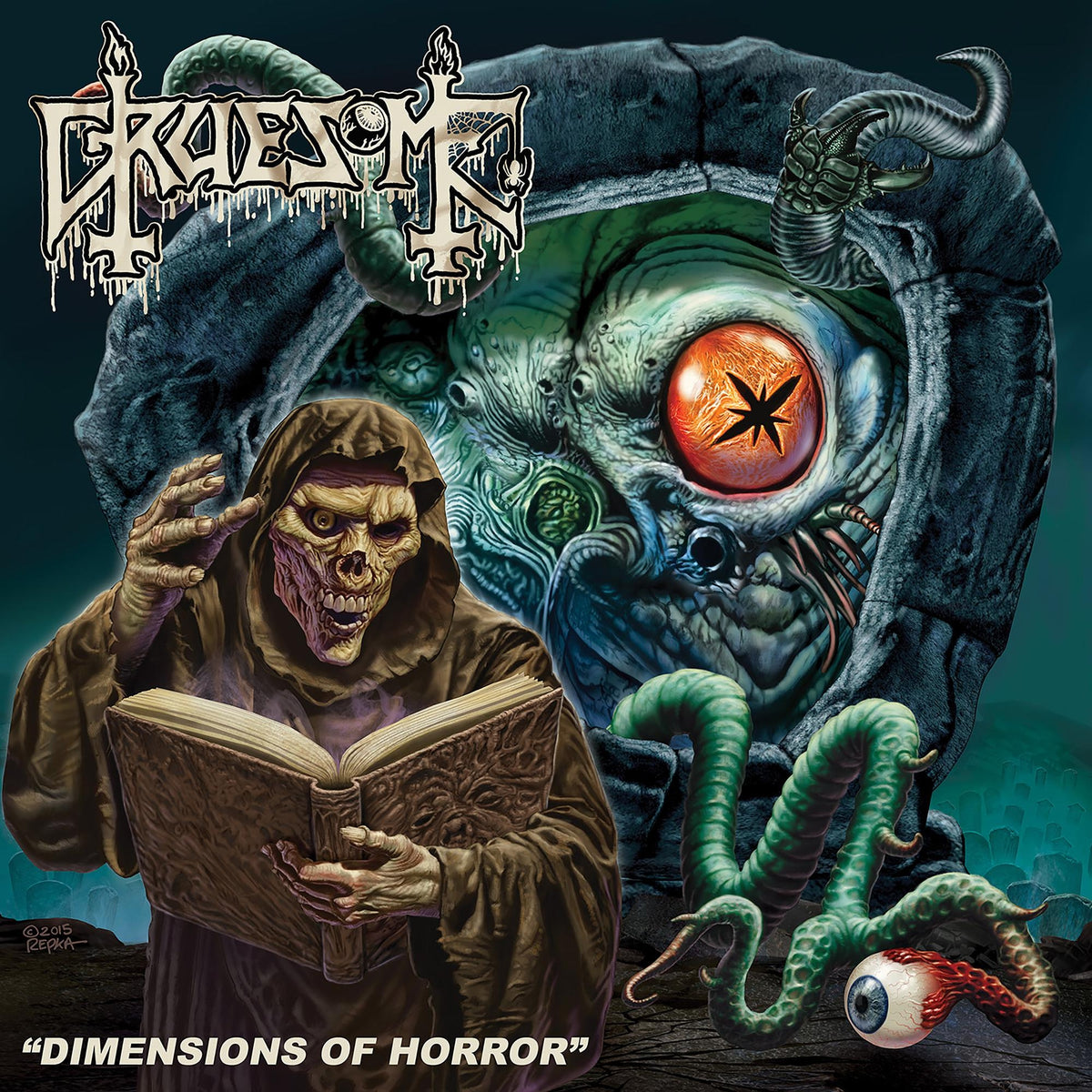 Dimensions Of Horror - Front Cover