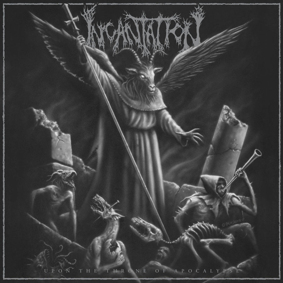 Upon The Throne Of Apocalypse - Front Cover