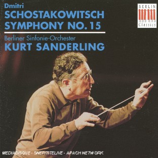 Symphonie N°15 - Front Cover