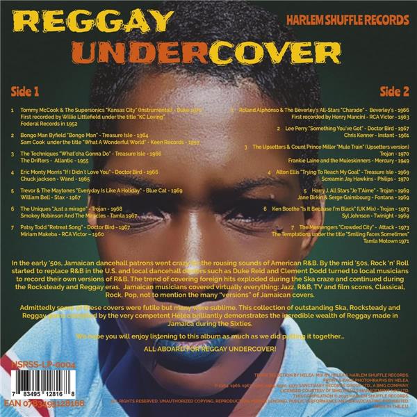 Reggay Undercover Volume 1 - Front Cover