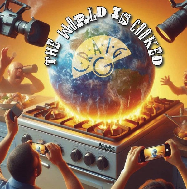 The World Is Cooked - Front Cover