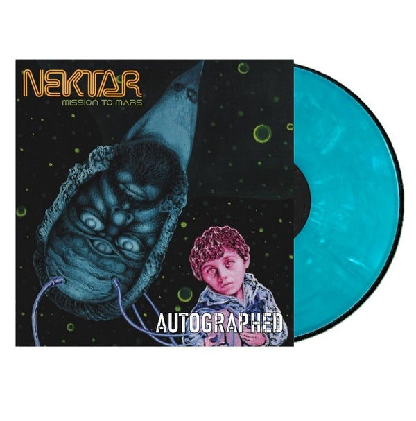 Mission To Mars/Green /Limited Blue color Vinyl - Front Cover