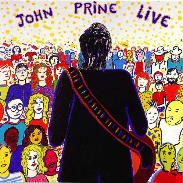 John Prine Live - édition colorée - Front Cover