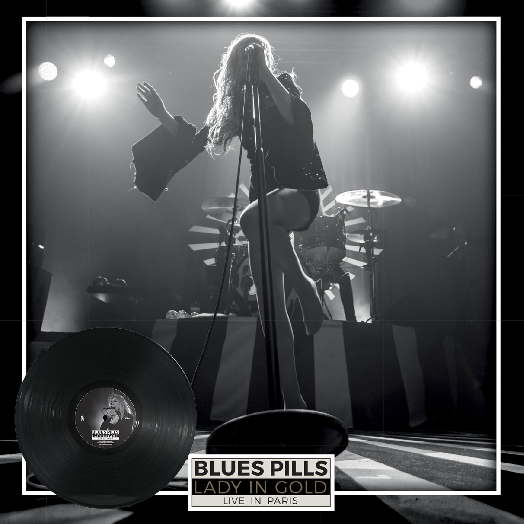 Lady In Gold - Live In Paris - Front Cover