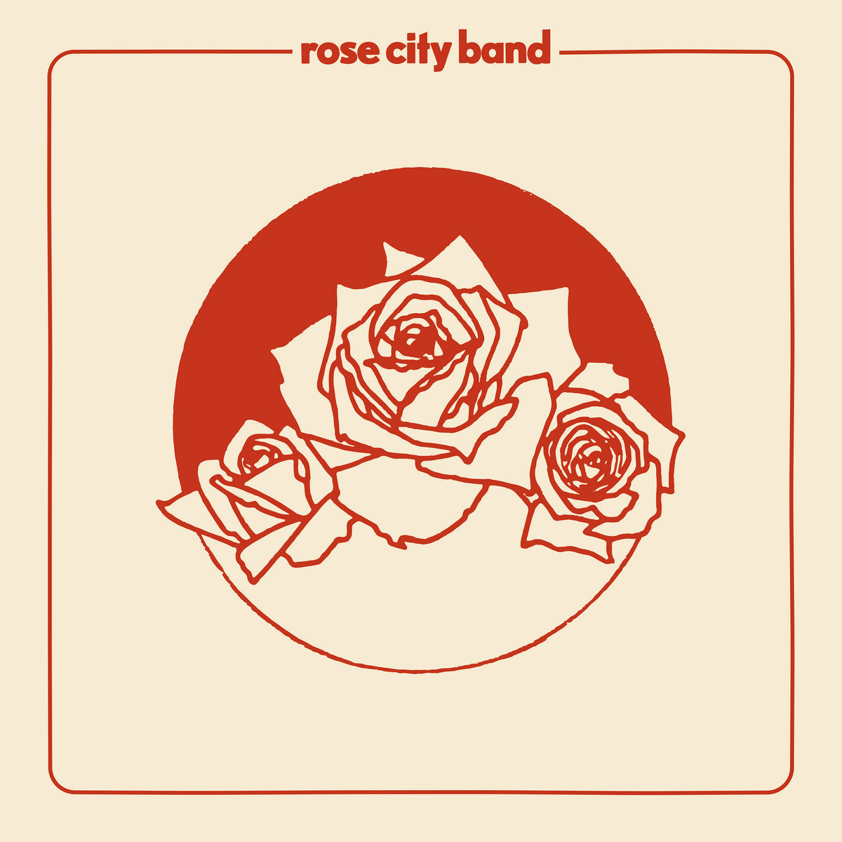 Rose City Band/Vinyle rouge - Front Cover
