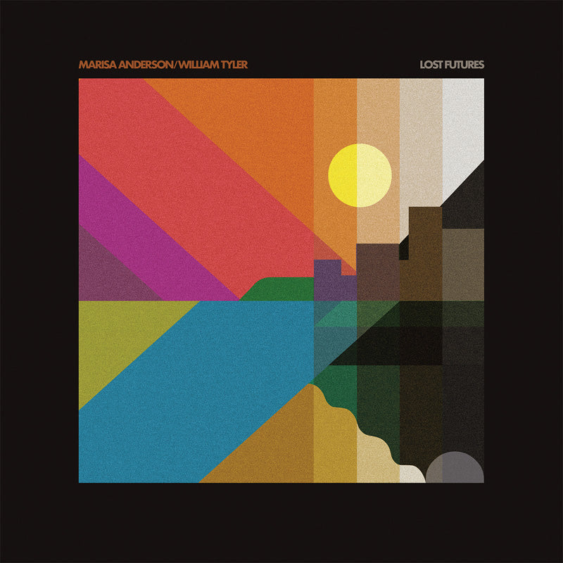 LOST FUTURES/VINYLE BLEU - Front Cover