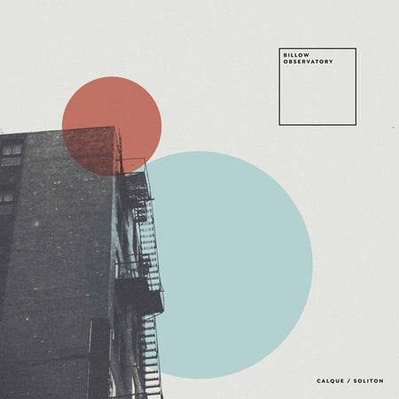 Calque + Soliton - Vinyle Bleu - Front Cover