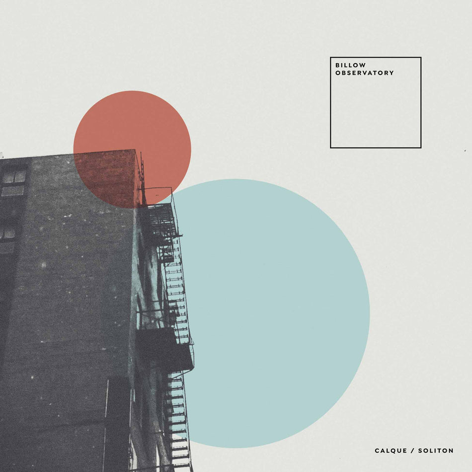 Calque + Soliton - Vinyle Bleu - Front Cover