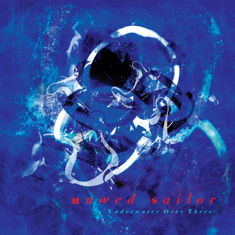 Underwater Over There - Vinyle Marbré Bleu Ocean - Front Cover