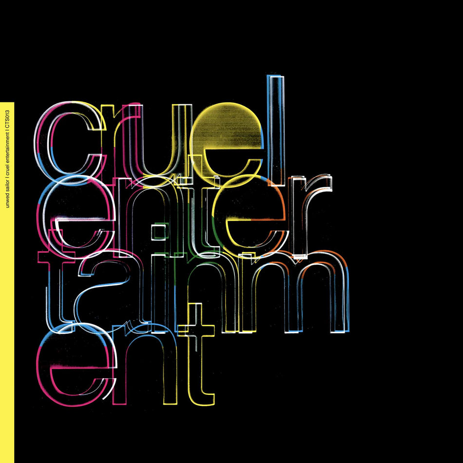 Cruel Entertainment - Vinyle Rose Neon - Front Cover