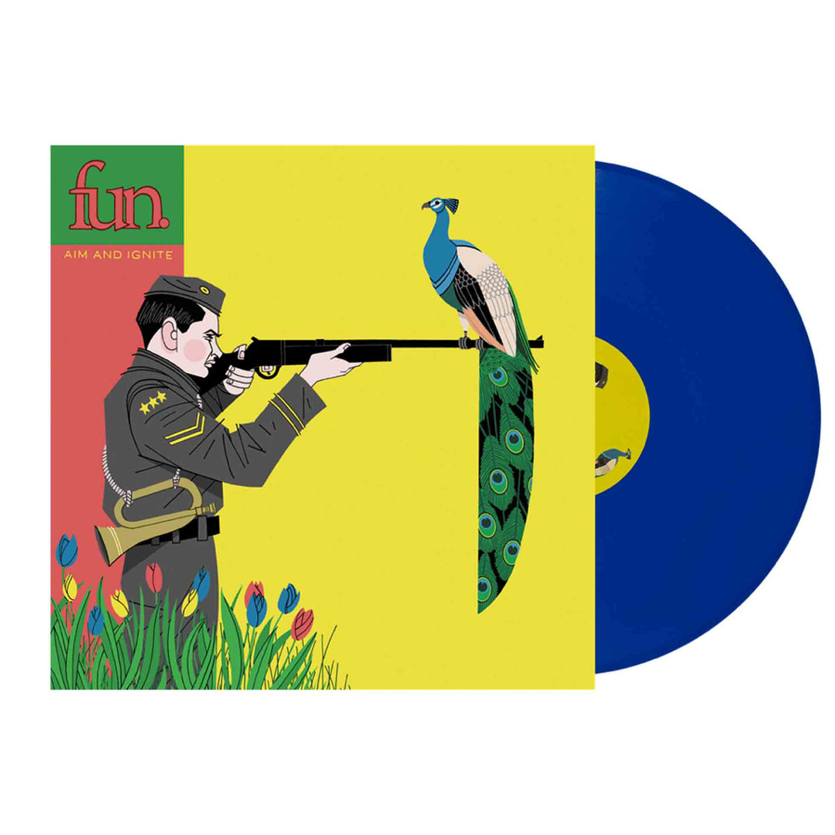 Aim And Ignite - Vinyle Bleu - Front Cover