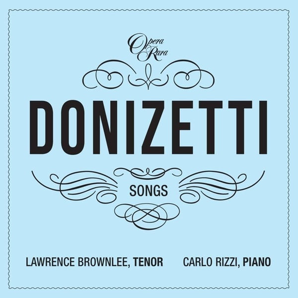 Donizetti - Songs Vol. 1 - Front Cover
