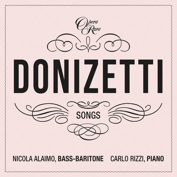 Donizetti Songs Volume 8 - Front Cover