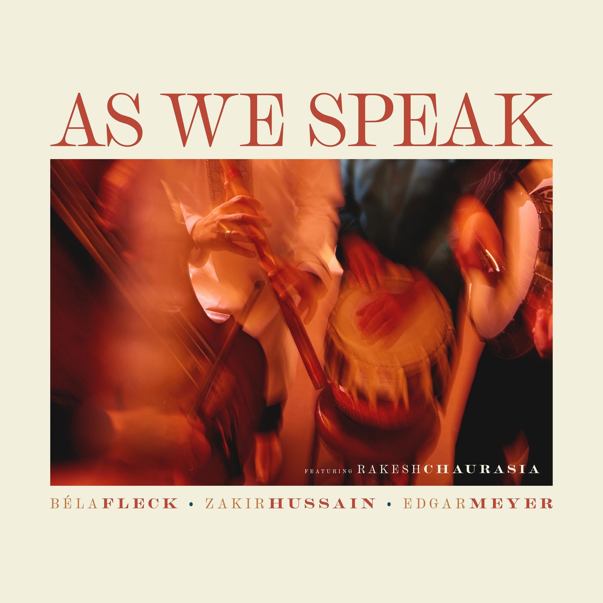 As We Speak - Front Cover