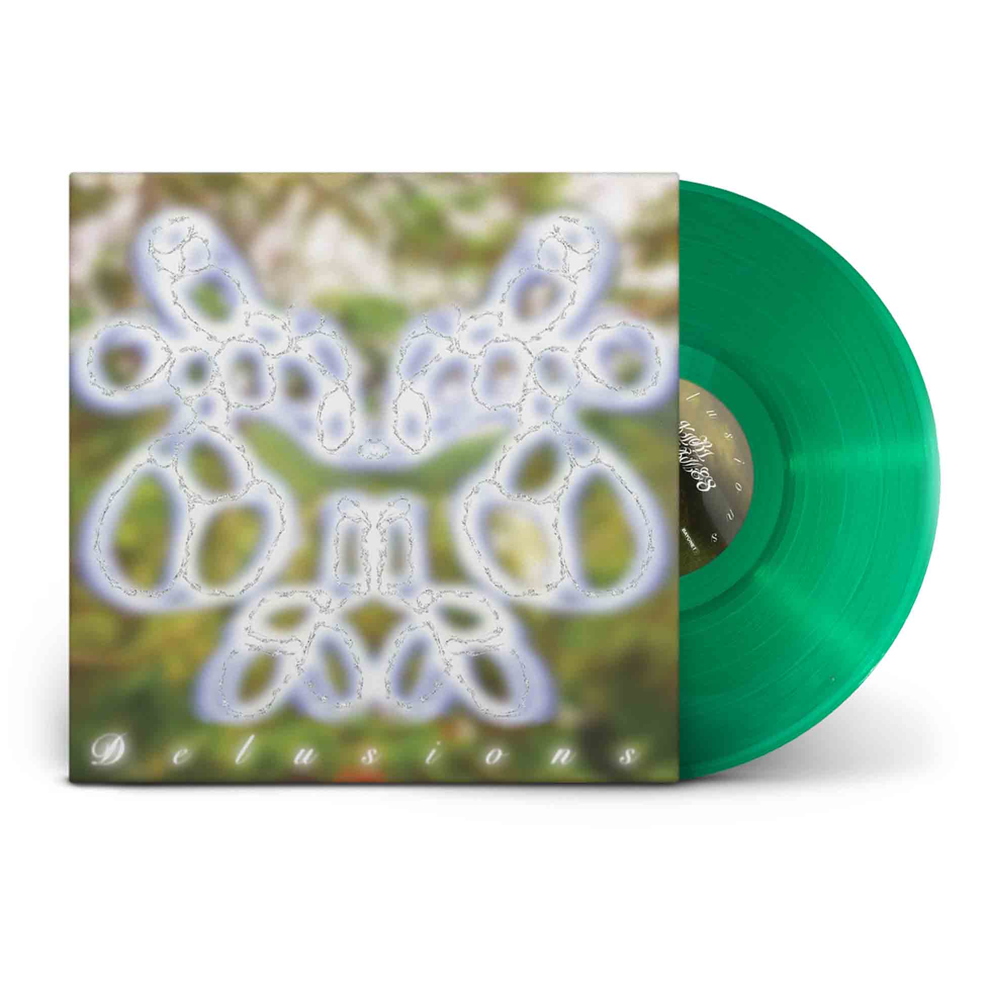 Delusions - Vinyle Vert Translucide - Front Cover