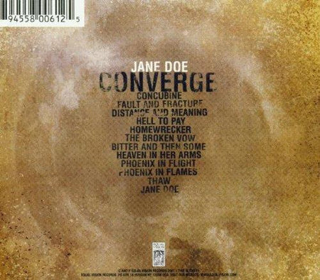 Jane Doe - Front Cover
