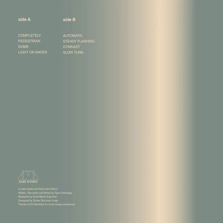 Light On Water - Front Cover