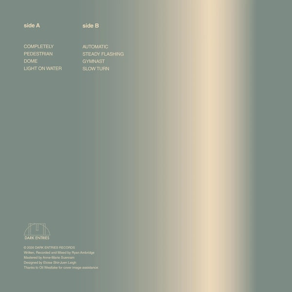 Light On Water - Front Cover