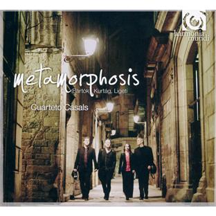Bartok : quatuor n° 4. Ligeti : quatuor n° 1 Kurtag : microludes op.13 - Front Cover
