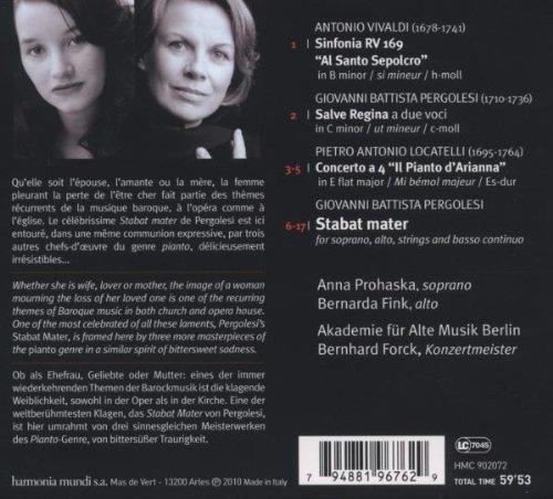 Stabat Mater - Salve Regina - Front Cover
