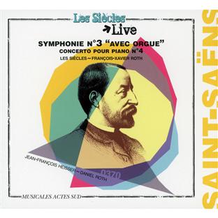 Symphonie n°3 "avec orgue" - concerto pour piano n°4 - Front Cover