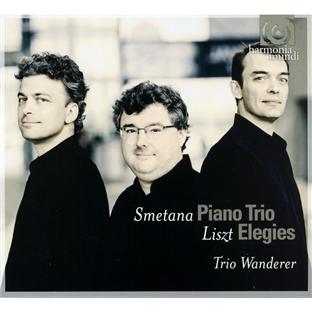 Liszt : Tristia - Elegie N°1 - Lugubre Gondole - Smetana : Trio Op.15 - Front Cover