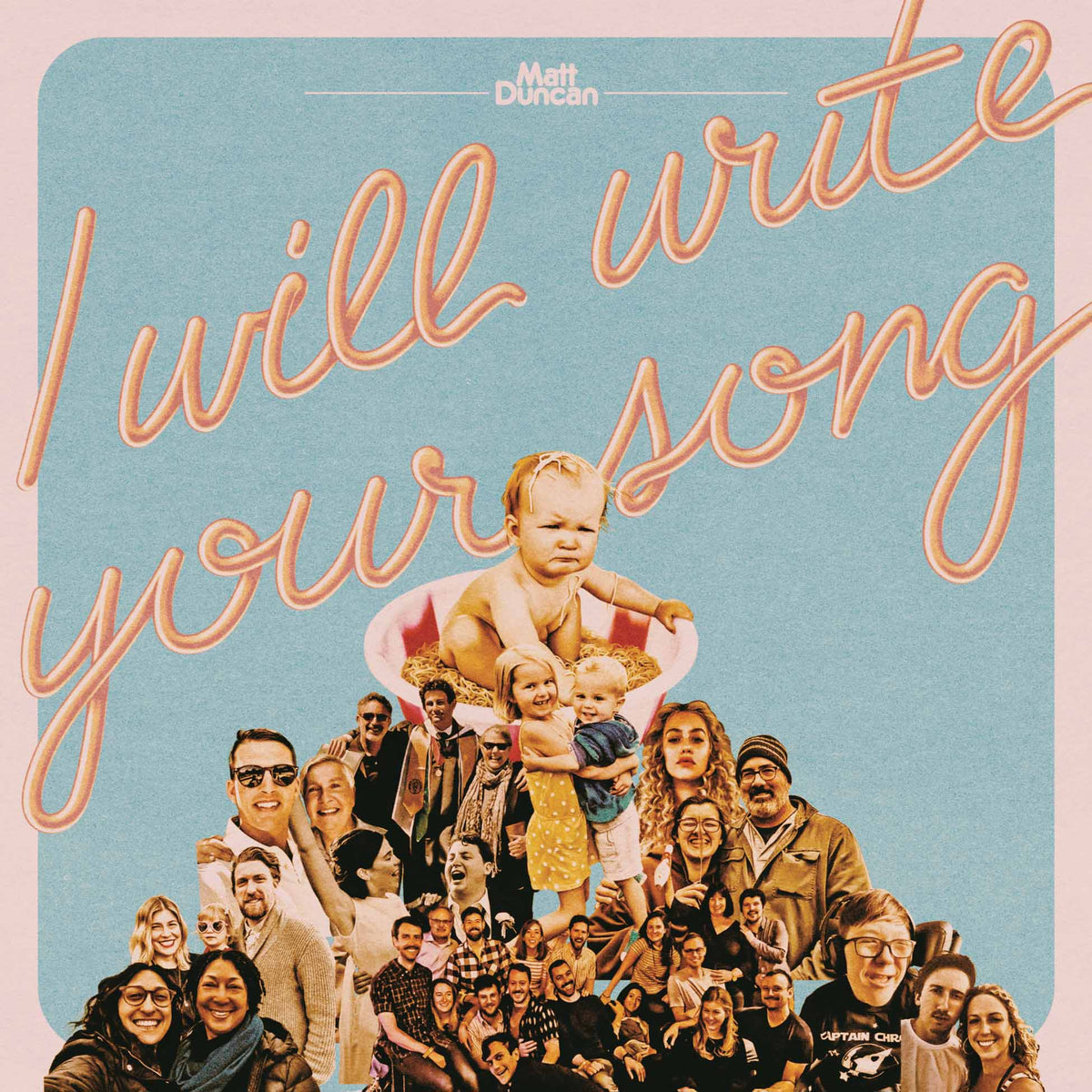I Will Write Your Song, Vol. 1 - Vinyle Peche - Front Cover
