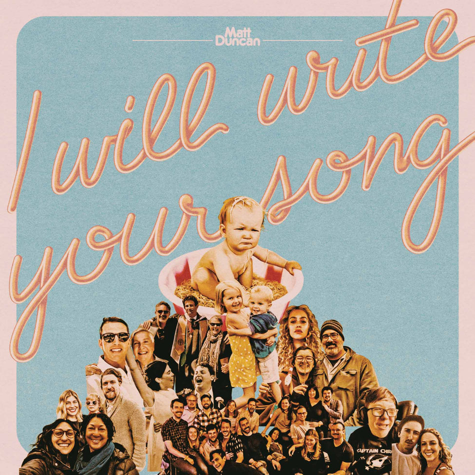 I Will Write Your Song, Vol. 1 - Vinyle Peche - Front Cover