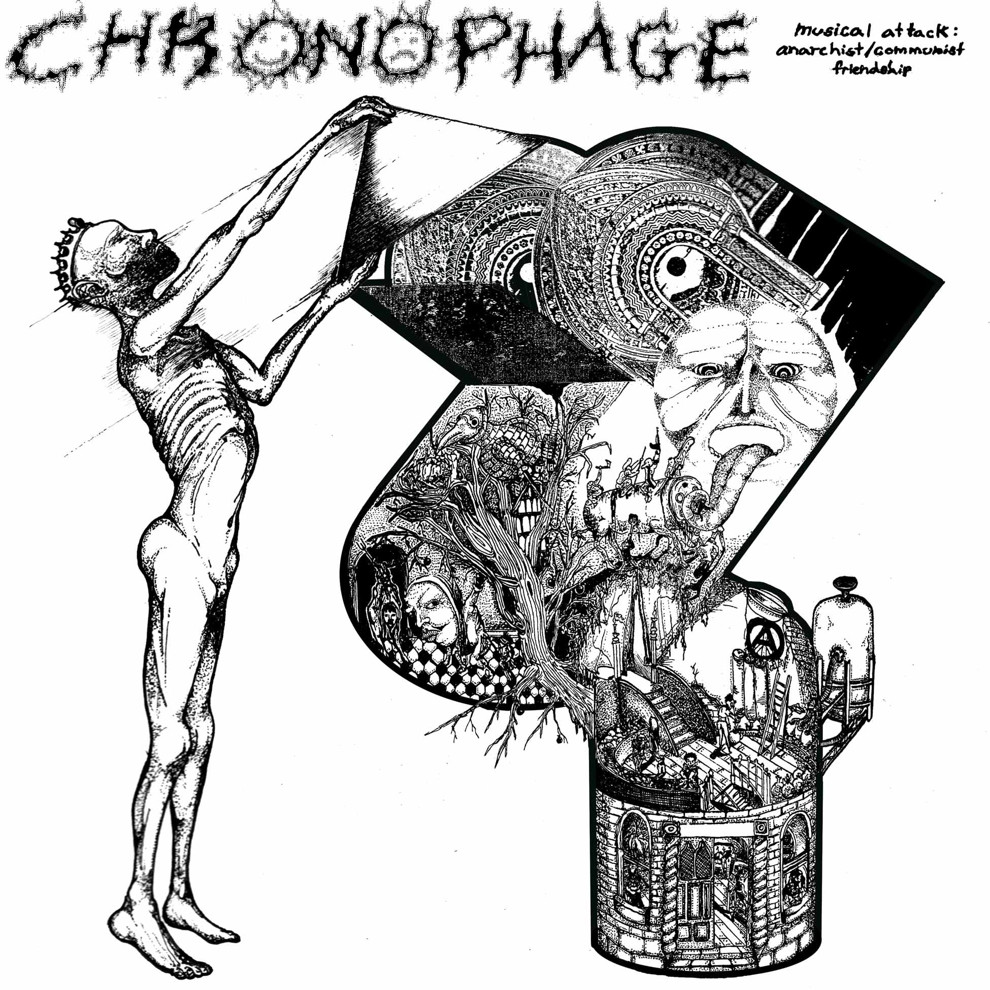 Musical Attack: Communist + Anarchist Friendship - Front Cover
