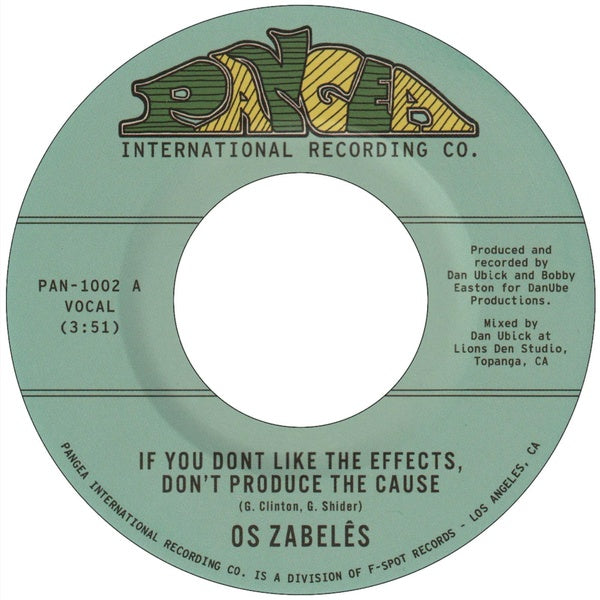 If You Don't Like the Effects, Don't Produce the Cause- Back In Our Minds - Front Cover