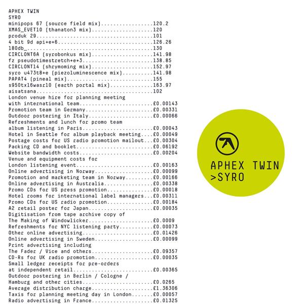 Syro - Front Cover