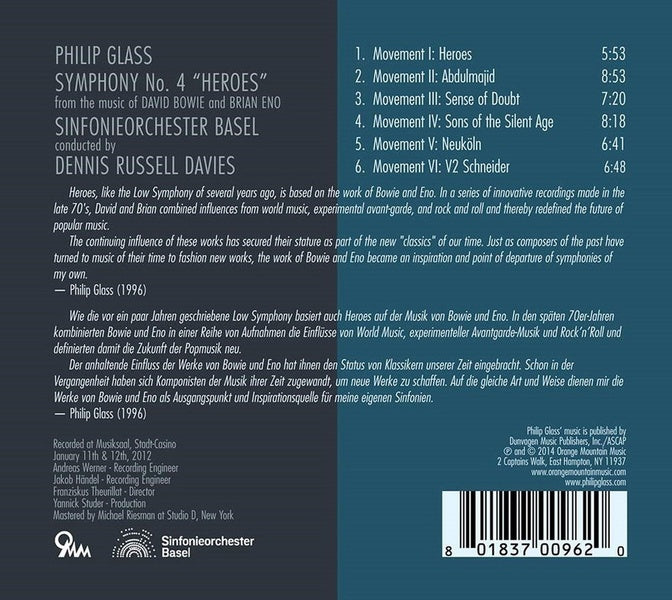 Symphonie numéro 4 - Front Cover