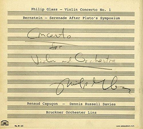 Violin Concerto number 1, Serenade after Plato's Symposium Digipack - Front Cover