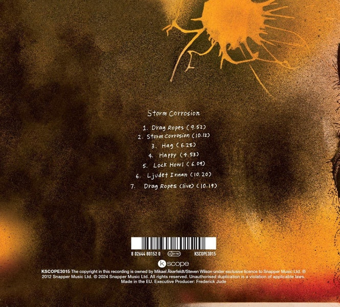 Storm Corrosion - Front Cover