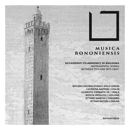 Musica Bononiensis - Front Cover