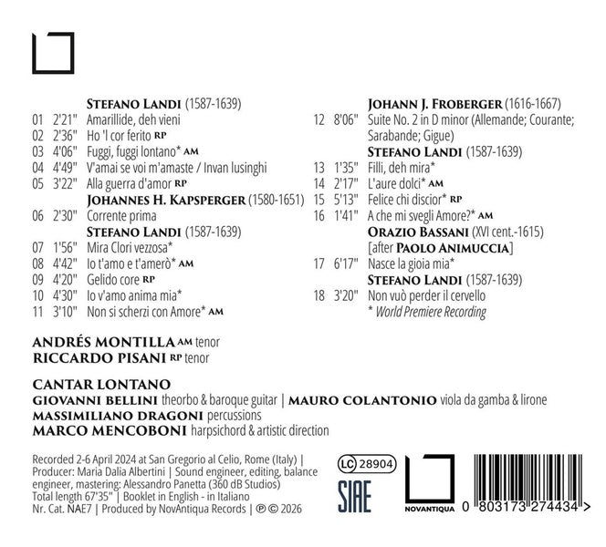 L'eterno Foco / Arias & Duets - Front Cover