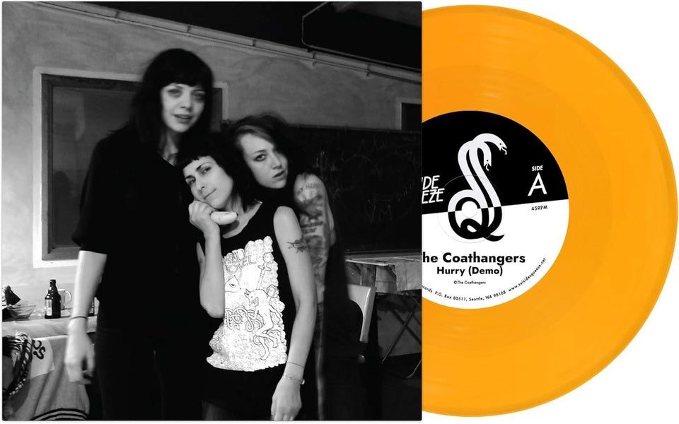 Hurry (Demo) + Drifter (Demo) - Vinyle Orange Transparent - Front Cover