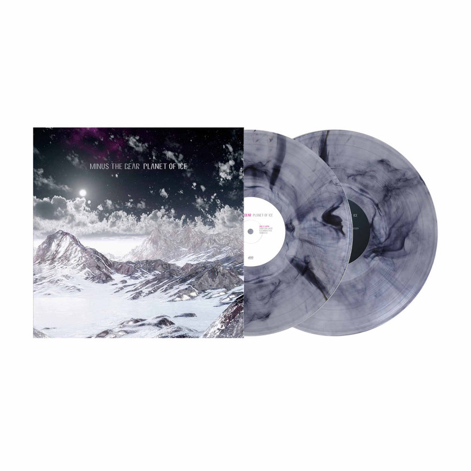 Planet Of Ice - Vinyle Gris Marbre Noir - Front Cover