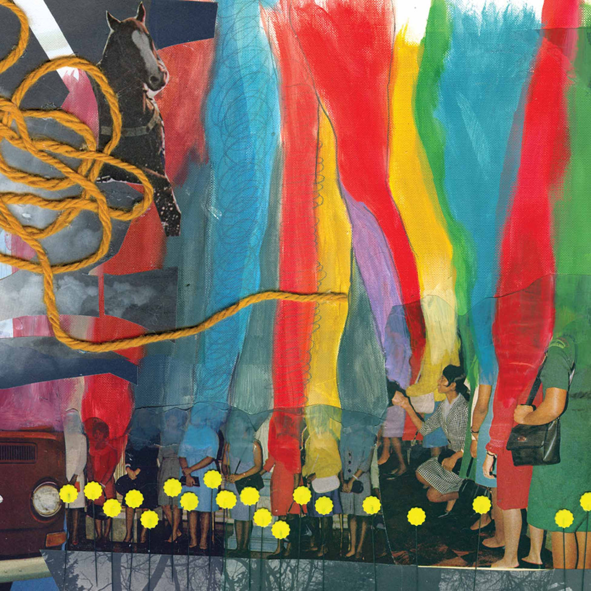 Paranoid Cocoon - Vinyle Marble Blanc Et Rose - Front Cover