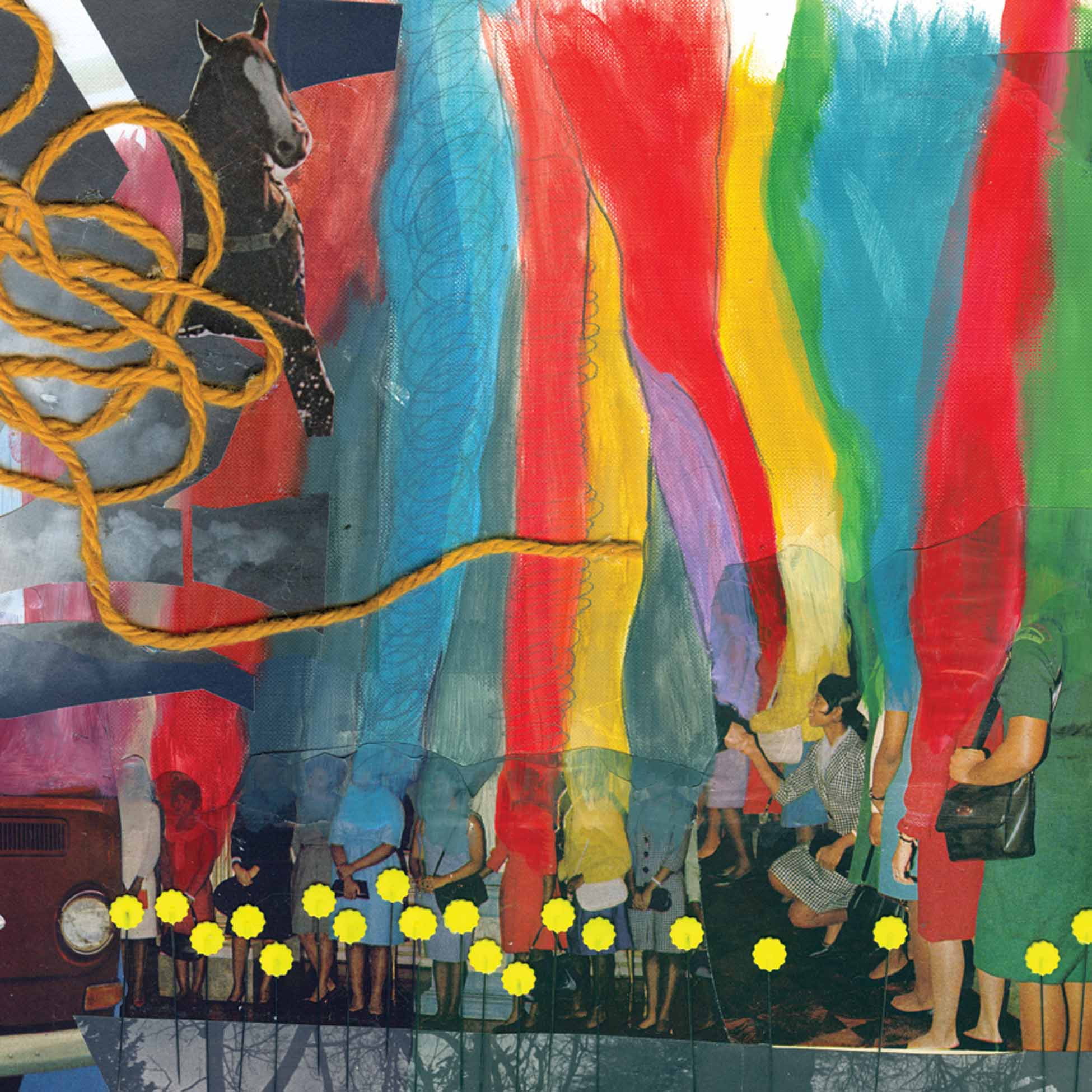 Paranoid Cocoon - Vinyle Marble Blanc Et Rose - Front Cover